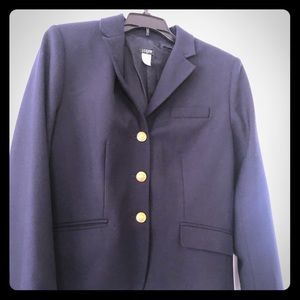 Blue Blazer with gold buttons